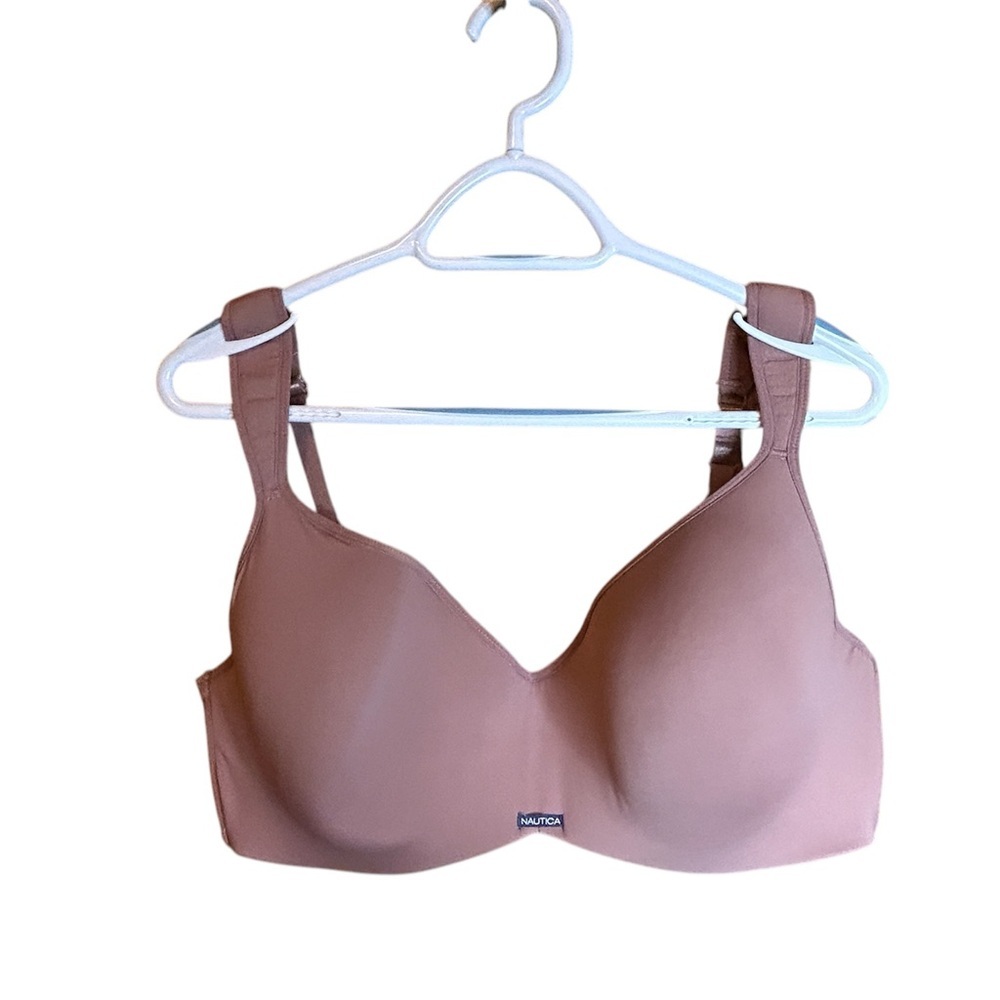 Nautica Wireless T Shirt Bra Full Coverage Push Up Wire Free 40DD